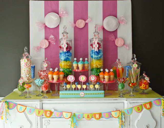 Candyland Birthday Party