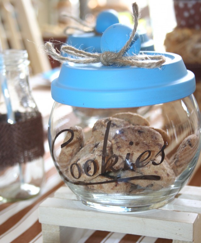 DIY Cookie Monster Glass Jar 