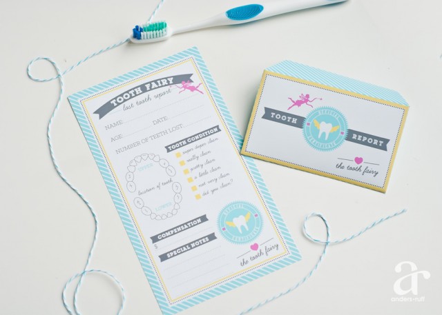 New Letter from the Tooth Fairy Printables! - Anders Ruff Custom