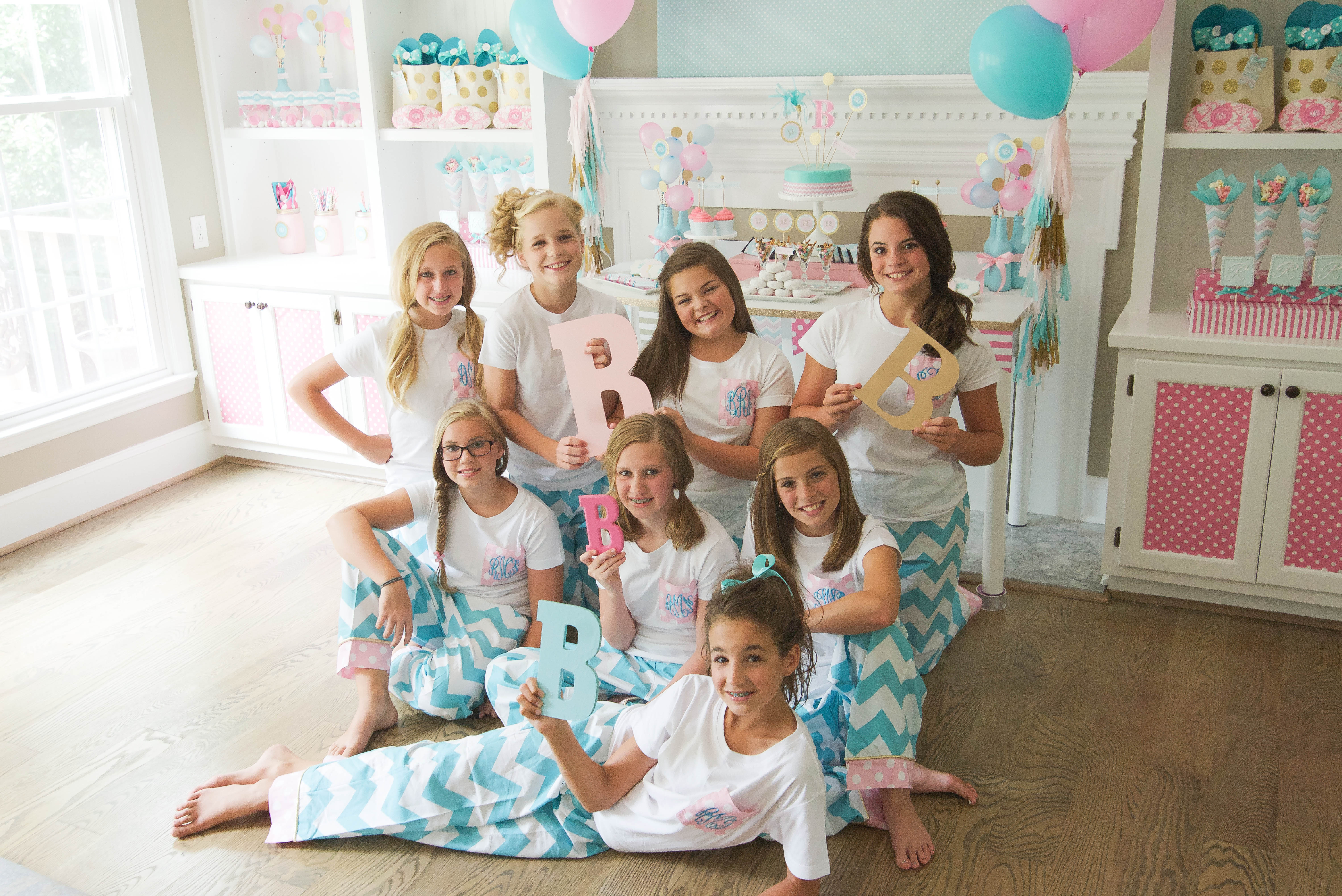 brynne-s-monogram-slumber-birthday-party-for-balloon-time-s-party-on-a