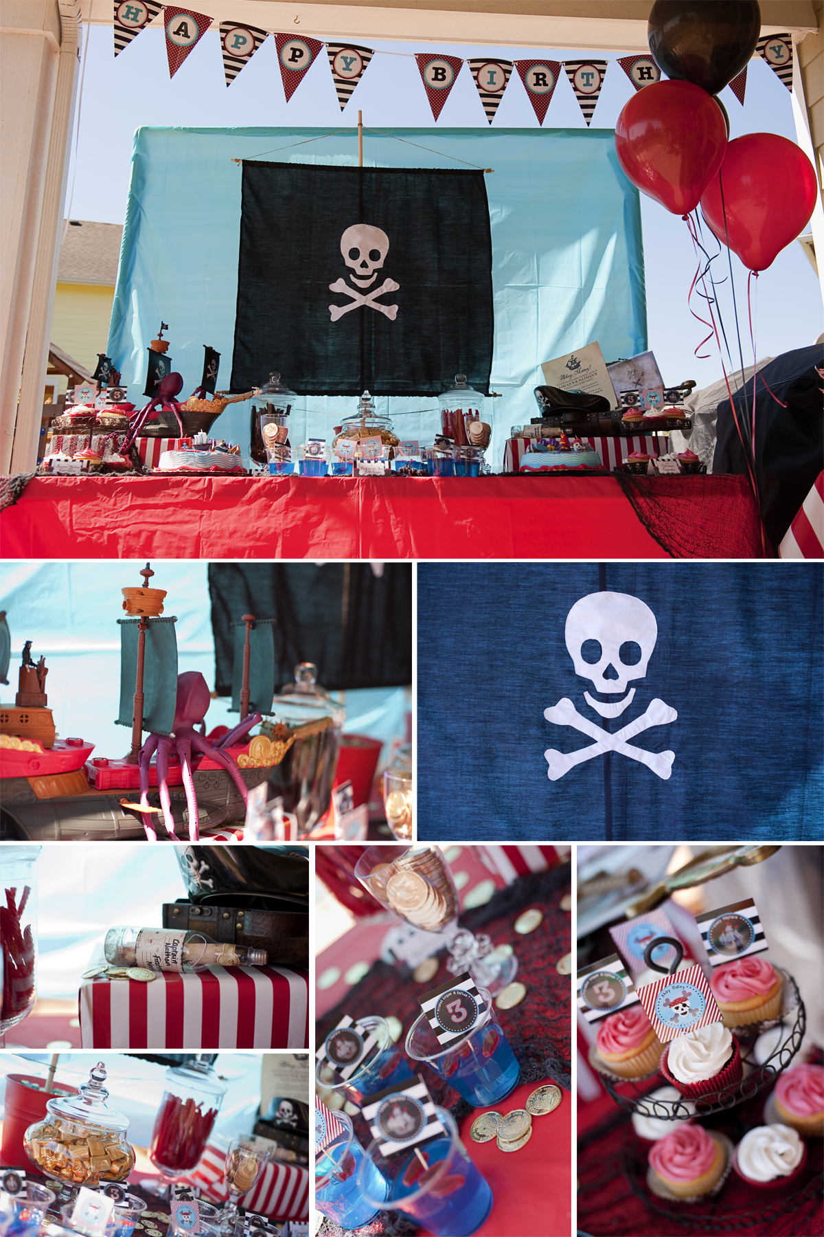 A Pirate's Life for Us! {Pirate Party} - Anders Ruff Custom Designs, LLC