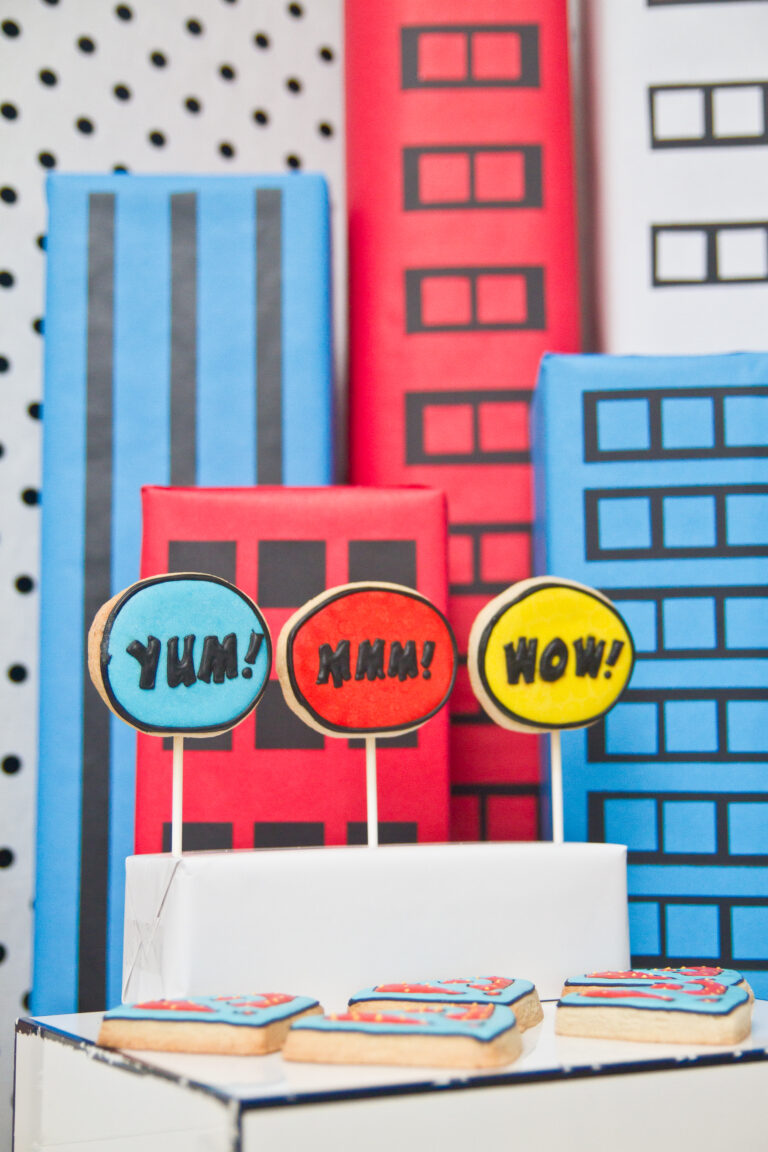 Vintage Super Hero Party (Pop Art Inspired)