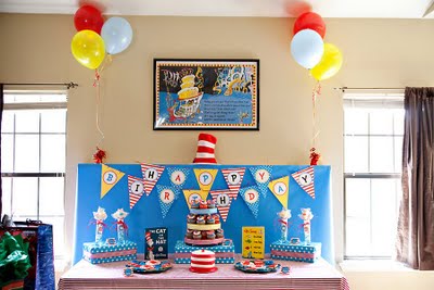 A Whimsical Dr. Seuss Spectacular Birthday Party - Anders Ruff Custom ...