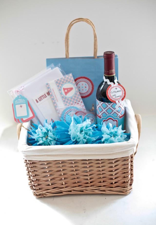 Pinwheels Personalized Party Packaging