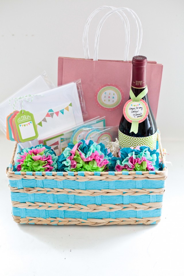 Pinwheels Personalized Party Packaging