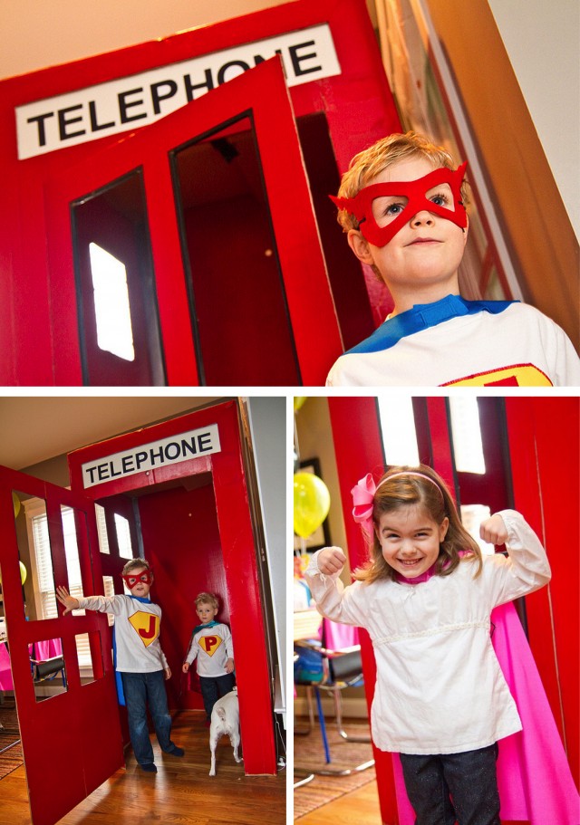 Super hero party activities