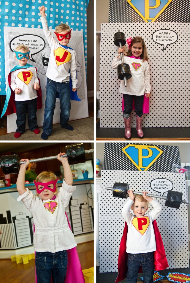 Super hero photo booth 2