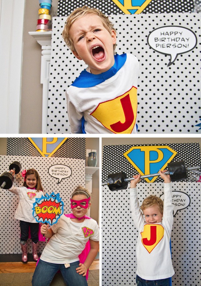 Super hero photo booth  3