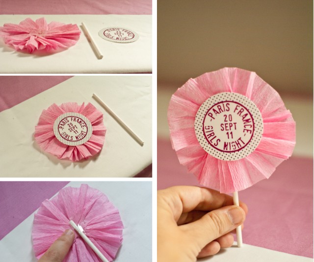 Cupcake Topper with Ruffle