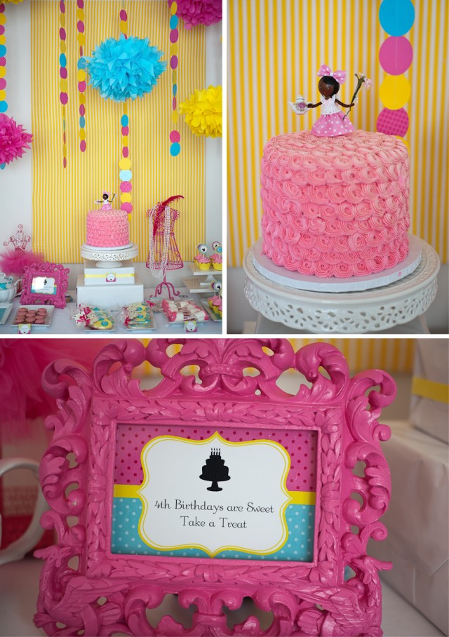 tea doll party room and table setup 6