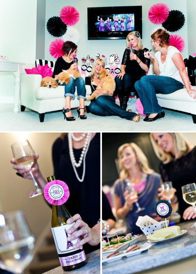 free evite for bridesmaids girls night in party