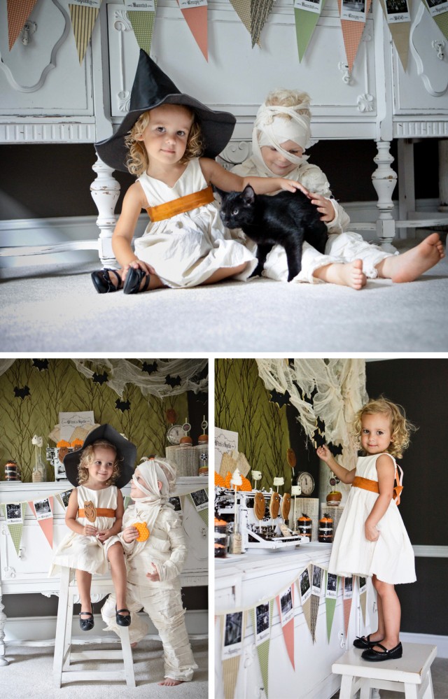 Happy Haunted Halloween Printable Design Collection Party 3