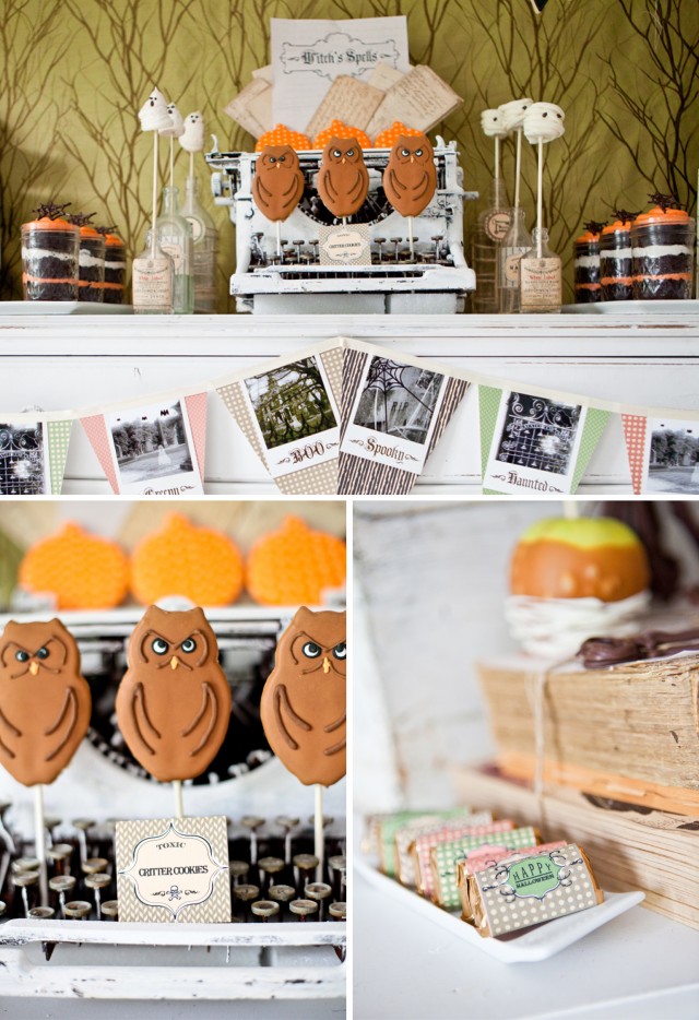 Happy Haunted Halloween Printable Design Collection Party 4