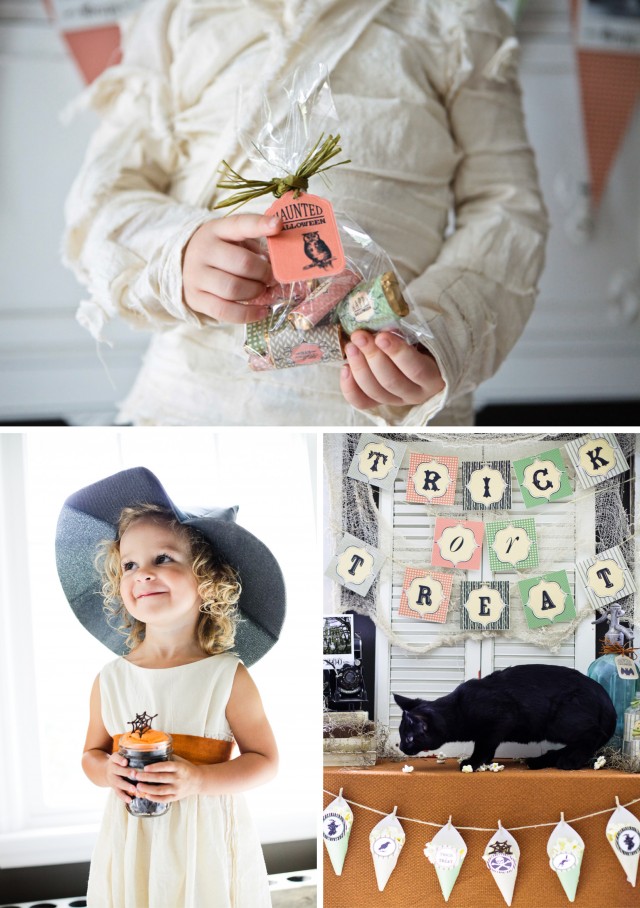 Happy Haunted Halloween Printable Design Collection Party 23