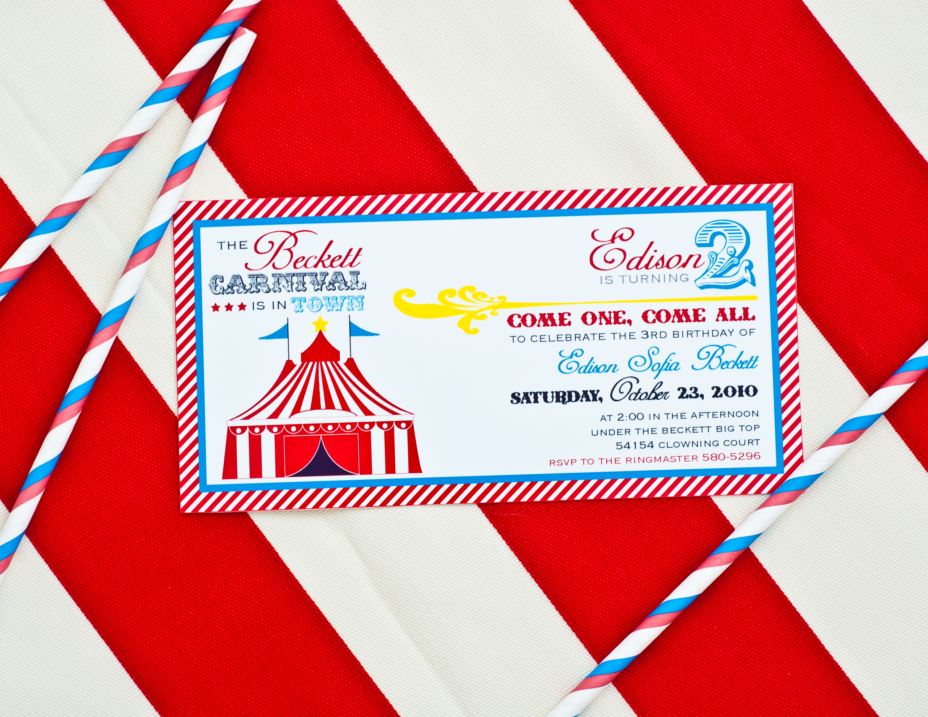 Carnival Party Printables Round Up - Anders Ruff Custom Designs, LLC