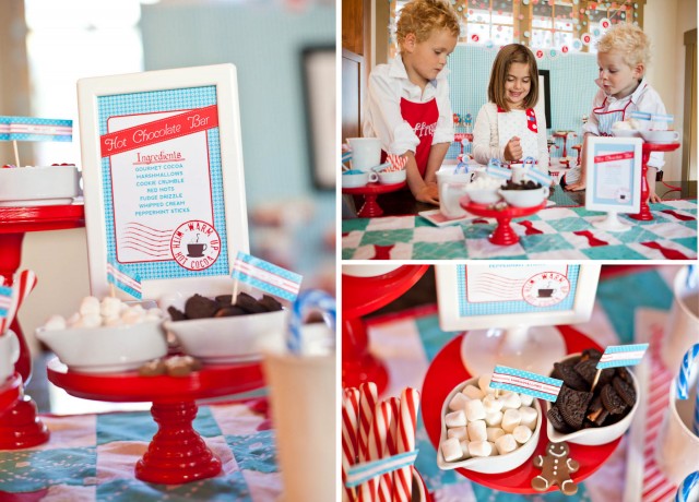 christmas hot chocolate bar printables