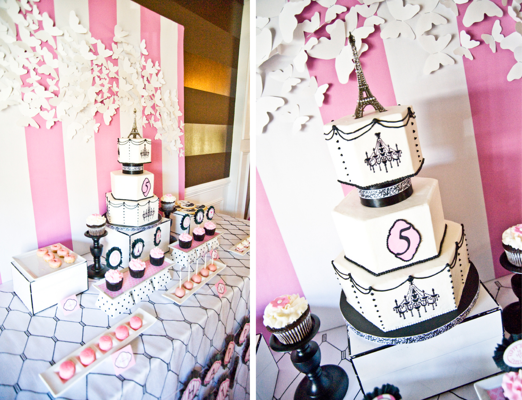 parisian themed birthday party