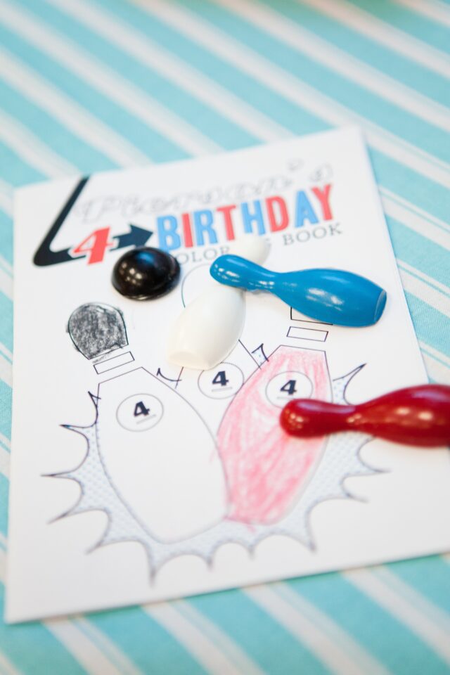retro bowling birthday party ideas
