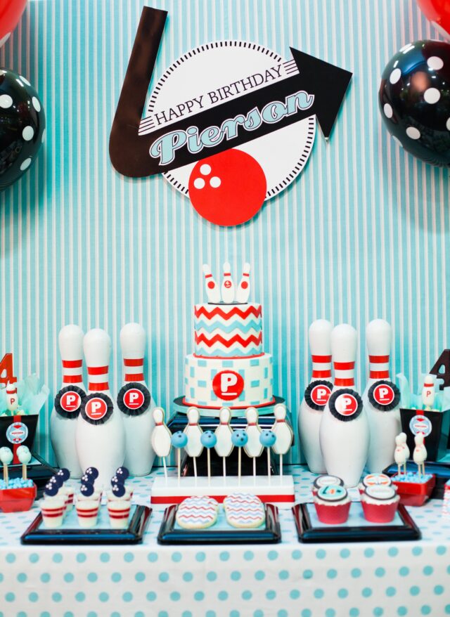retro bowling birthday party ideas
