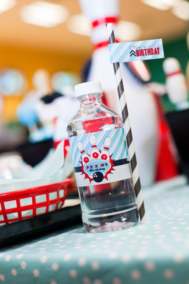 retro bowling birthday party ideas