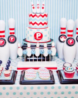 retro bowling birthday party ideas