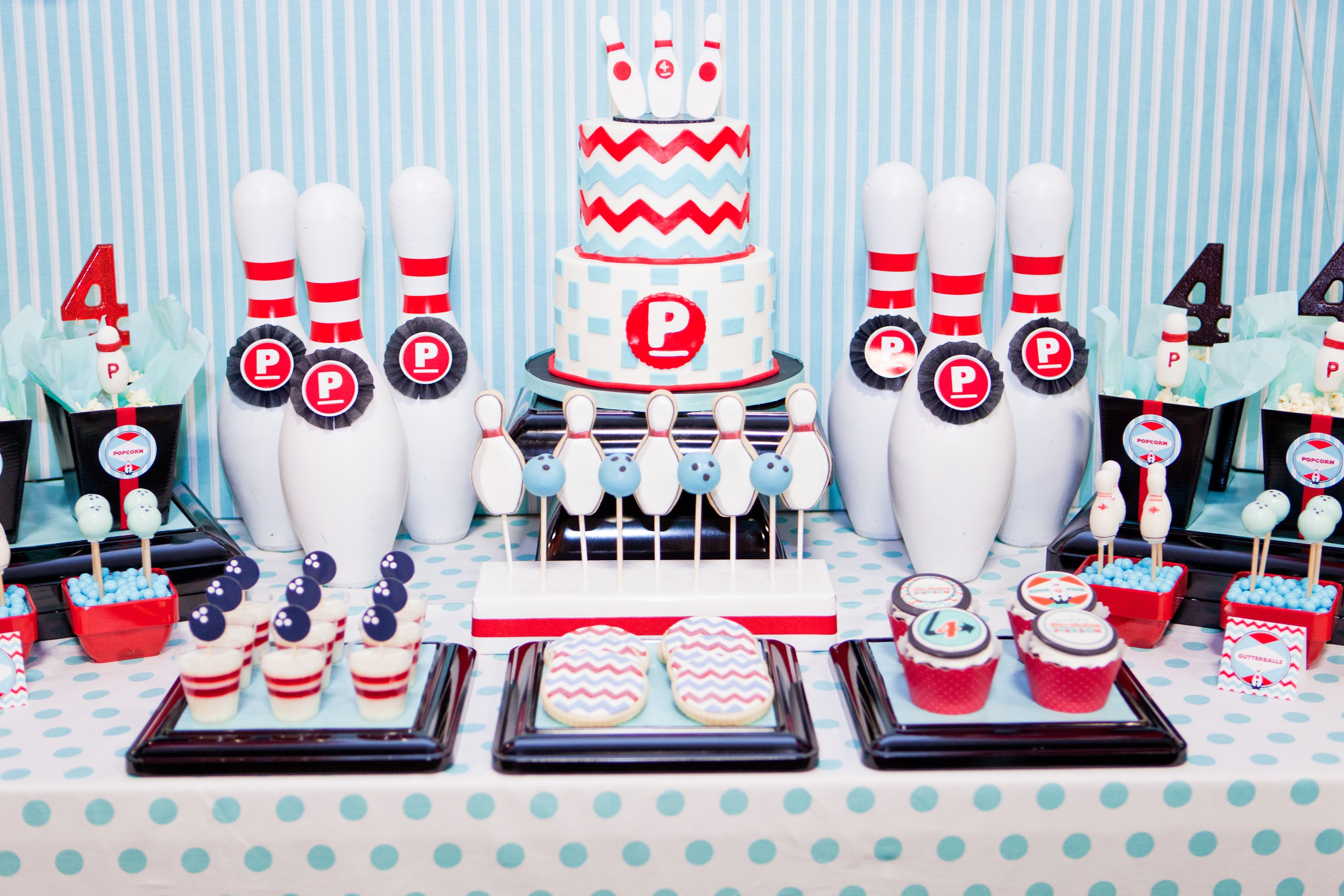 retro bowling birthday party ideas
