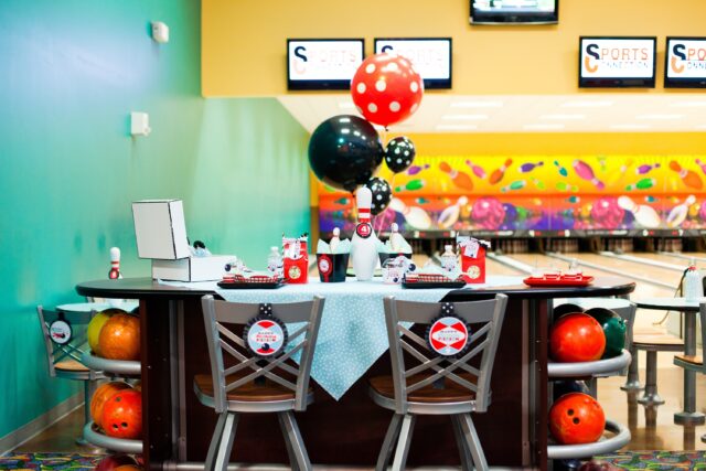 retro bowling birthday party ideas