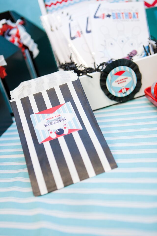 retro bowling birthday party ideas