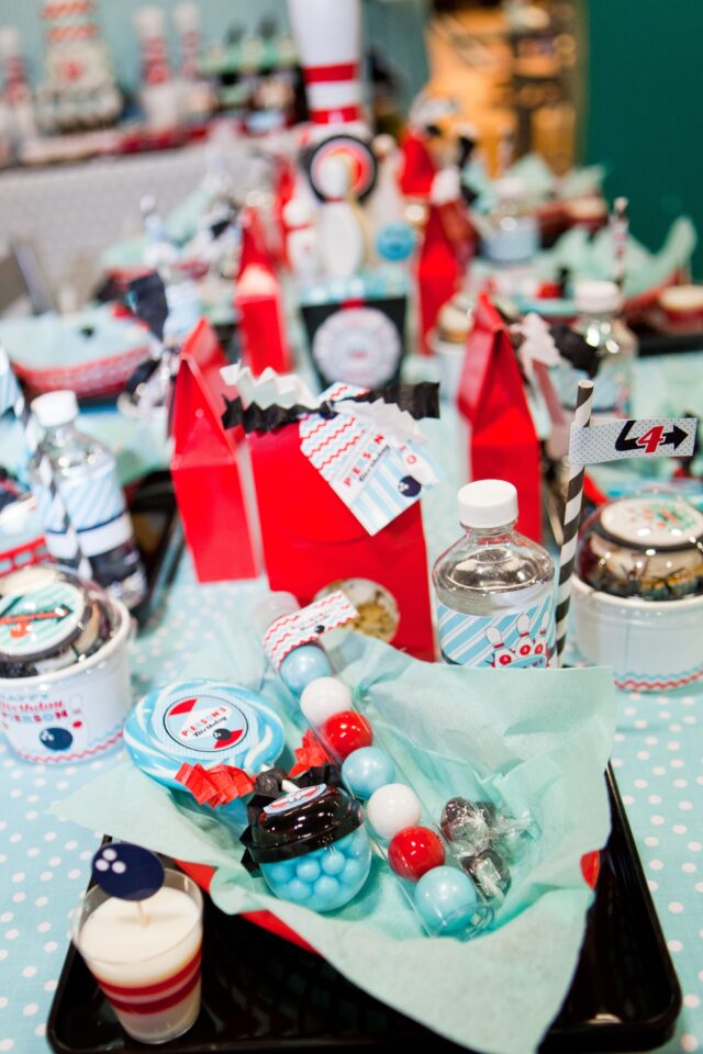 retro bowling birthday party ideas