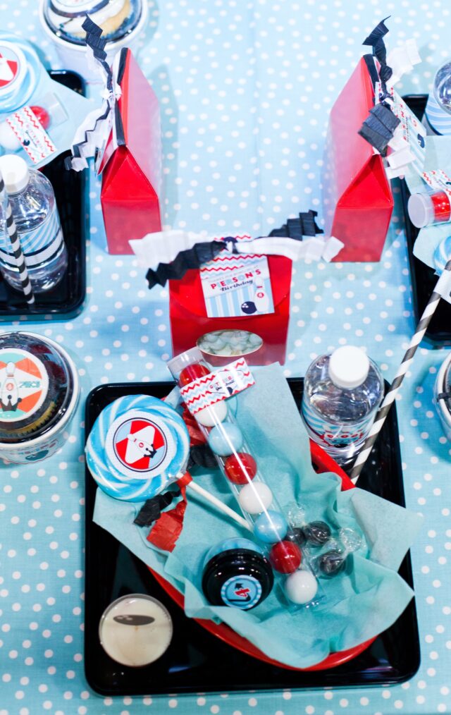 retro bowling birthday party ideas
