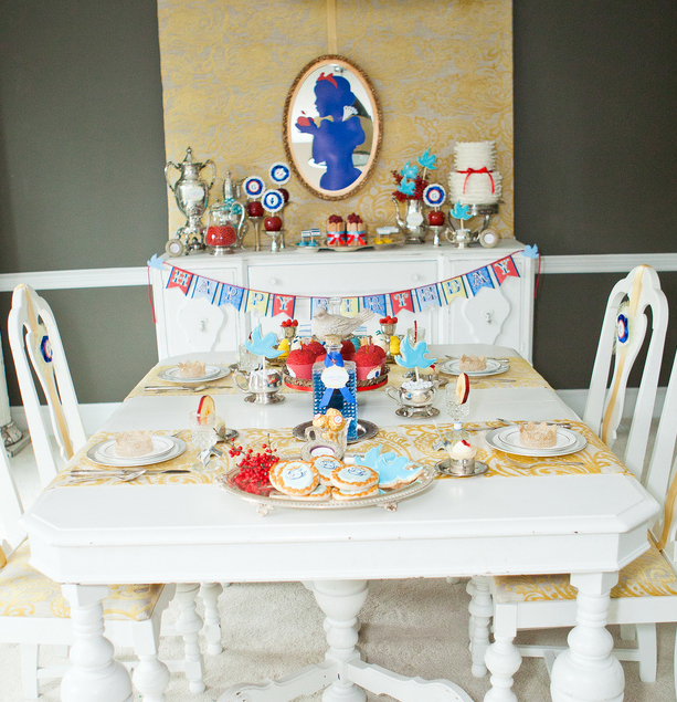 room dessert table