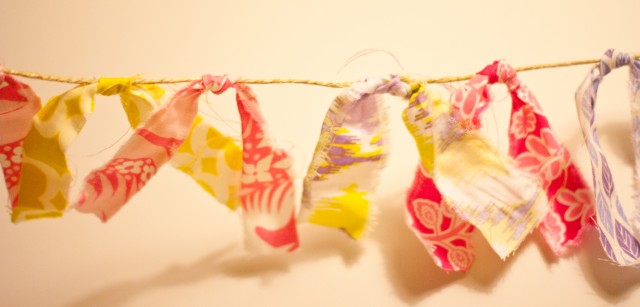 fabric bunting