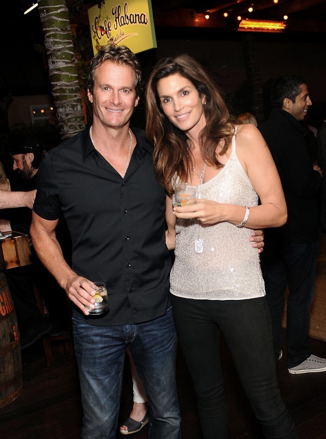 Rande Gerber And Cindy Crawford's Pre 4th Of July Party Sponsored By Caliche Rum At Cafe Habana Malibu