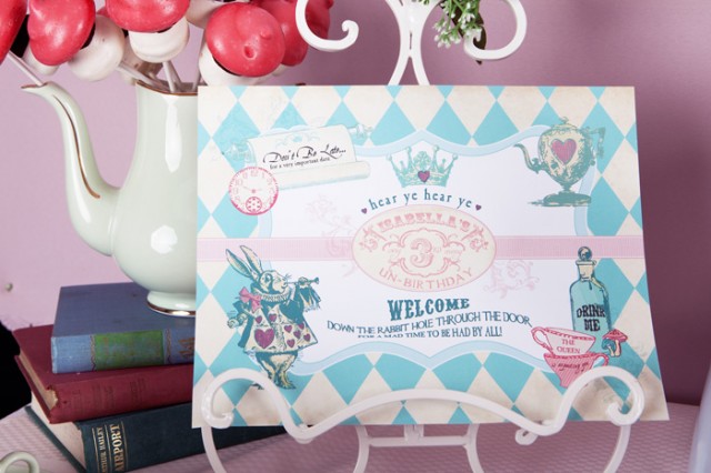 A Stunning Alice in Wonderland Party - Anders Ruff Custom Designs, LLC