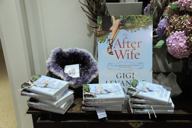 As the guests left, we each got a copy of The After Wife!