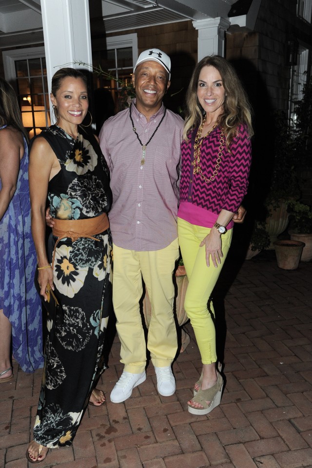 Michael Michele, Russell Simmons and Gigi Grazer