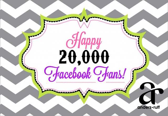 happy 20000 facebook fans