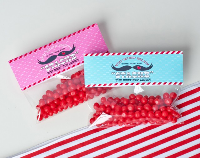 valentines day bag topper treat bags