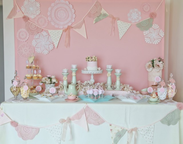 tea party birthday party printables