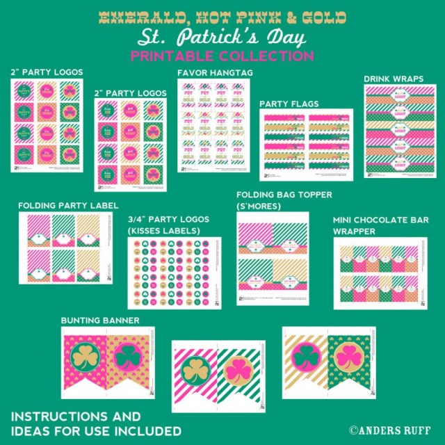 st patricks day printables