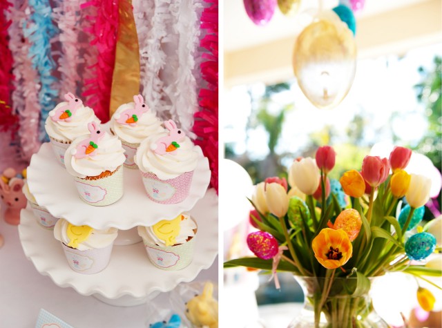 easter floral centerpieces