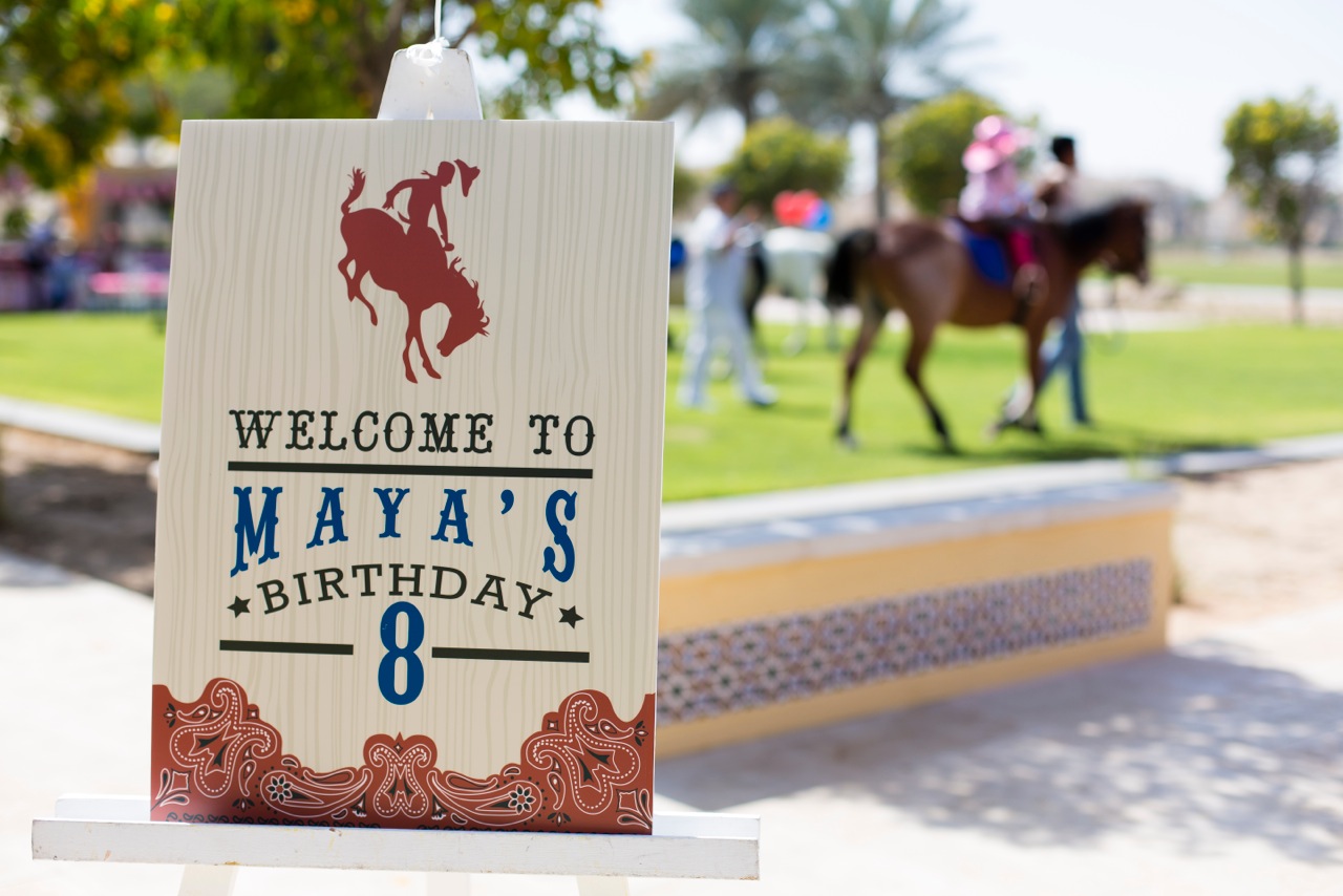 A Western Cowboy and Cowgirl Party by Me & Riley in Dubai - Anders Ruff  Custom Designs, LLC