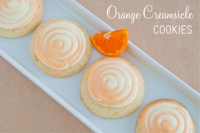 orange creamsicle cookie