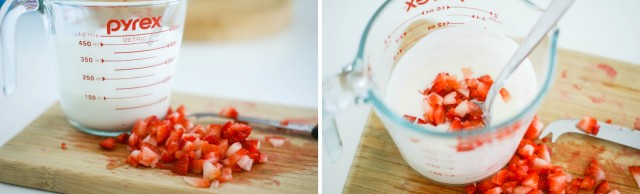 Strawberries and cream popsicle recipe