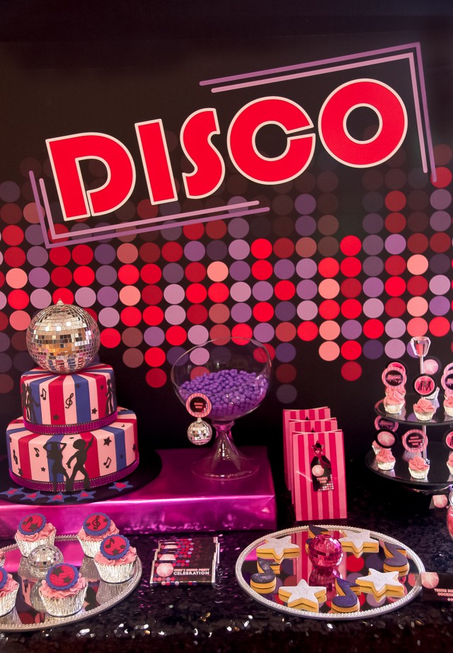 Pink Disco Printable Party - Paper and Cake