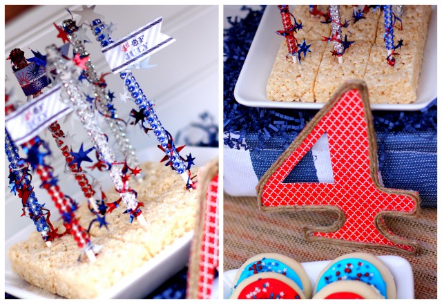 nautical rice krispy treats