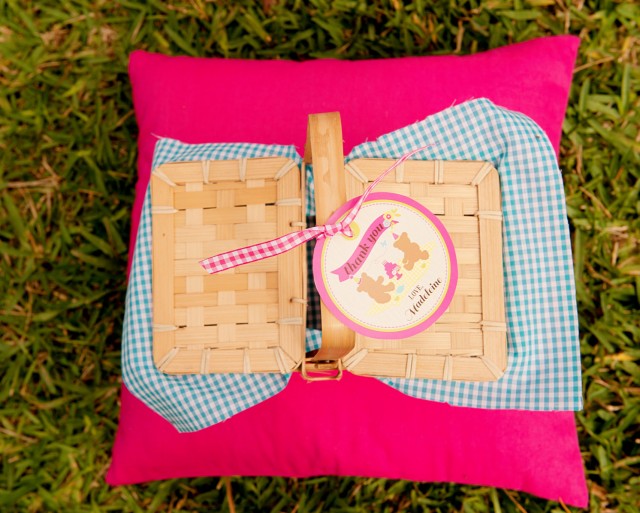 picnic basket favors