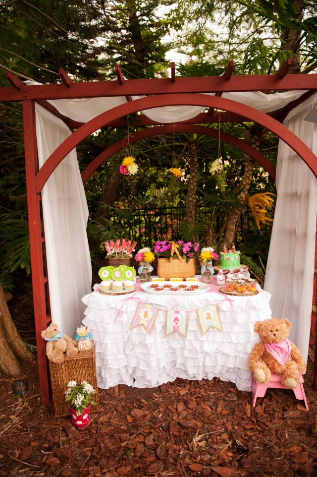 teddy bear picnic party desserts