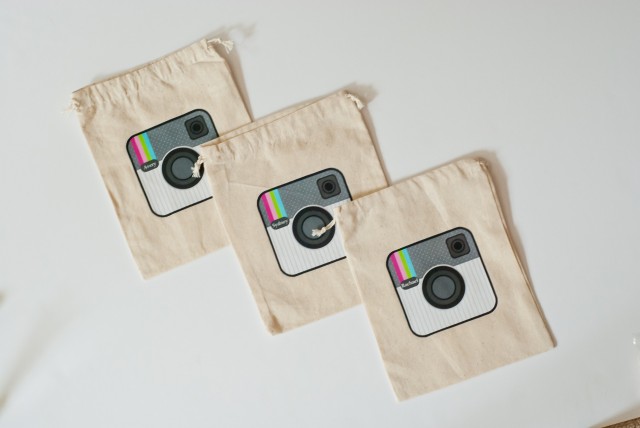 instagram party favor bags