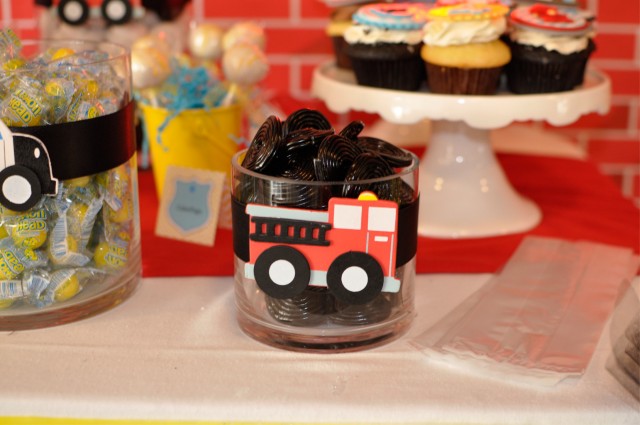 firetruck party desserts